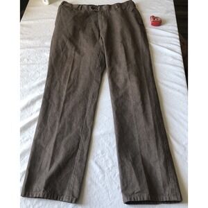 Peter Millar Pants‎ Mens 36x32 Brown Chino Trousers Golf Pants